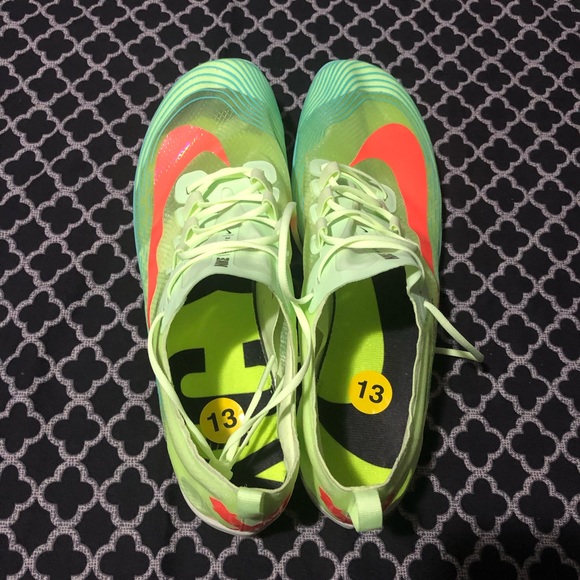 🛑Sold🛑Zoom Victory XC Vapor Weave Neon AJO847-701 Sz 13 Waffle 5 Cross Country - Picture 5 of 14